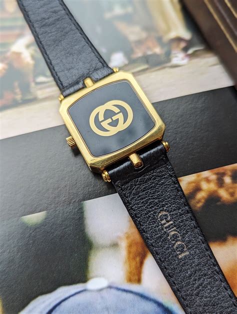 gucci signature watch vintage